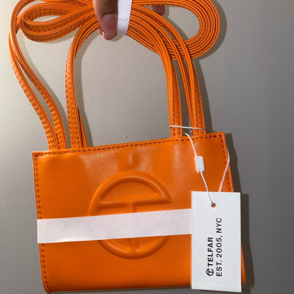 TELFAR Small Orange Tote